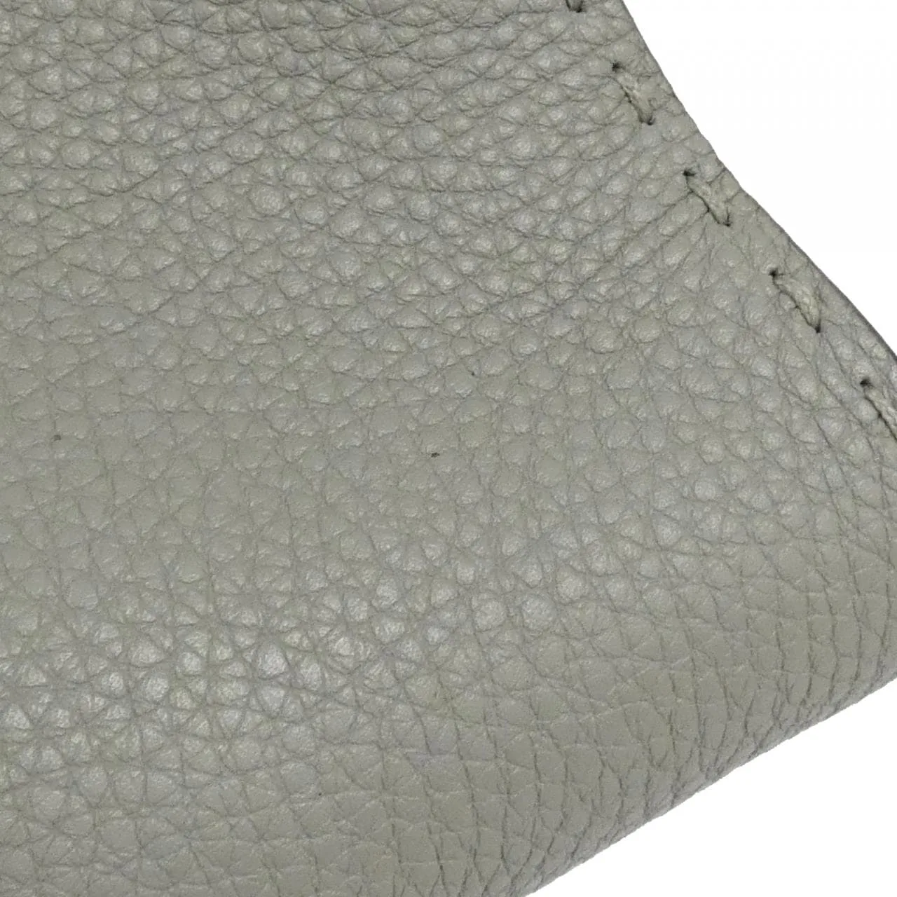 FENDI Peekaboo 8BN244 ALFW Handbag Python 灰色 蟒蛇皮 中古品A - 縮圖 4