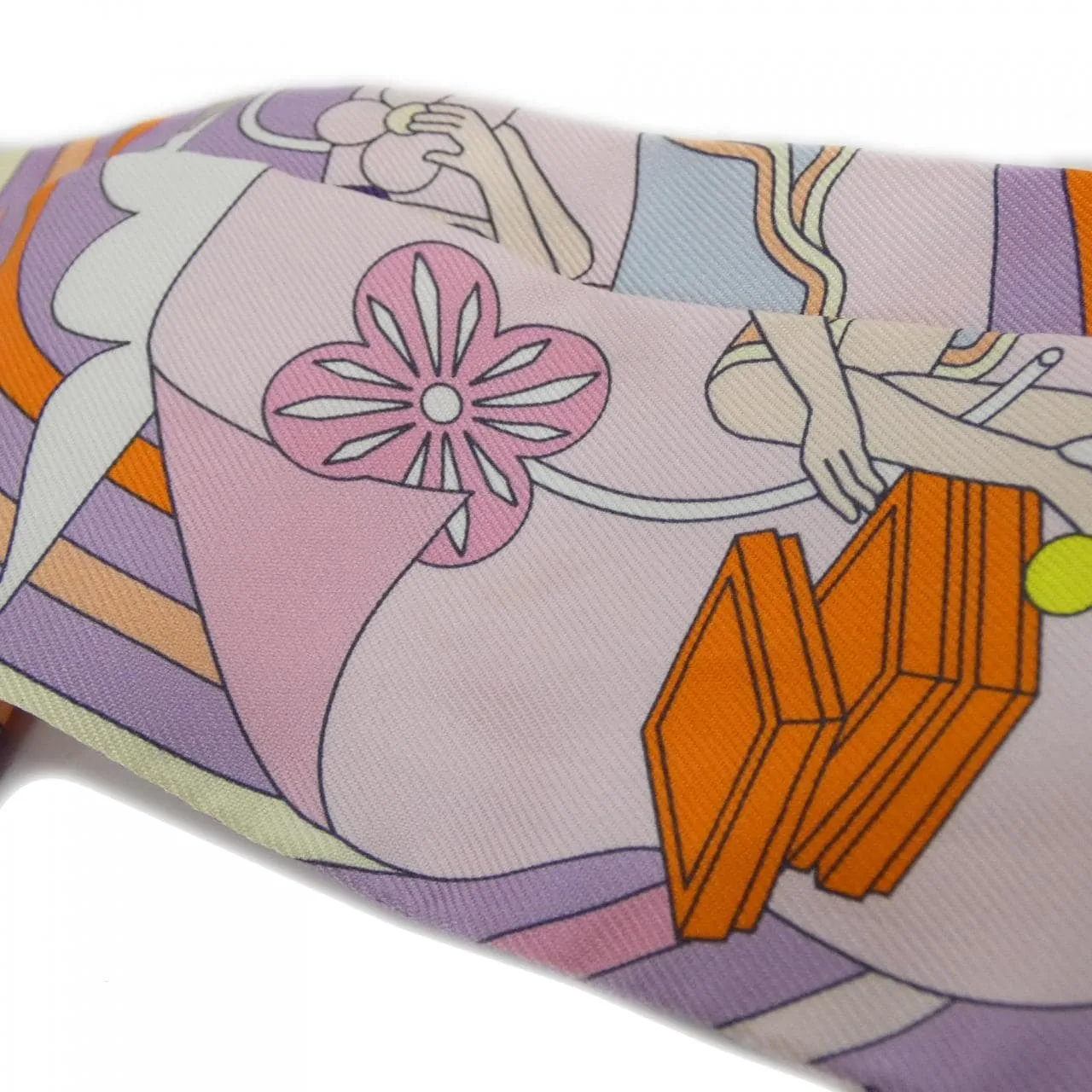 HERMES 063849S Scarf Black Rank A - Thumbnail 3