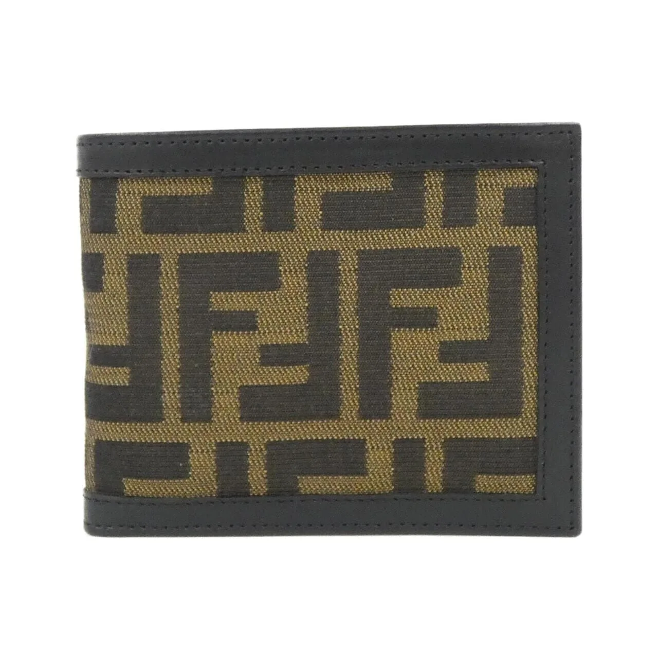 FENDI 7M0001 KHK 銀包 帆布