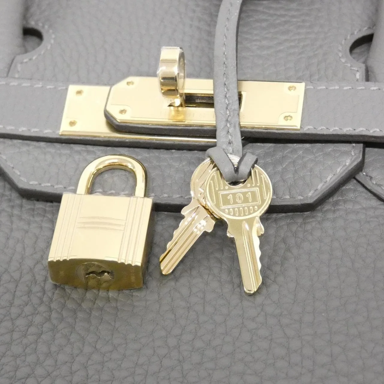 HERMES Birkin 044577CP Handbag Togo 4