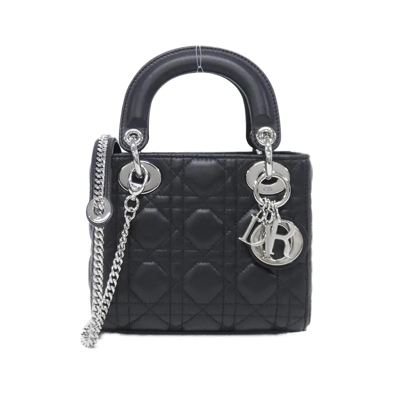 DIOR Lady Dior M0505PNGE Handbag Lambskin Black