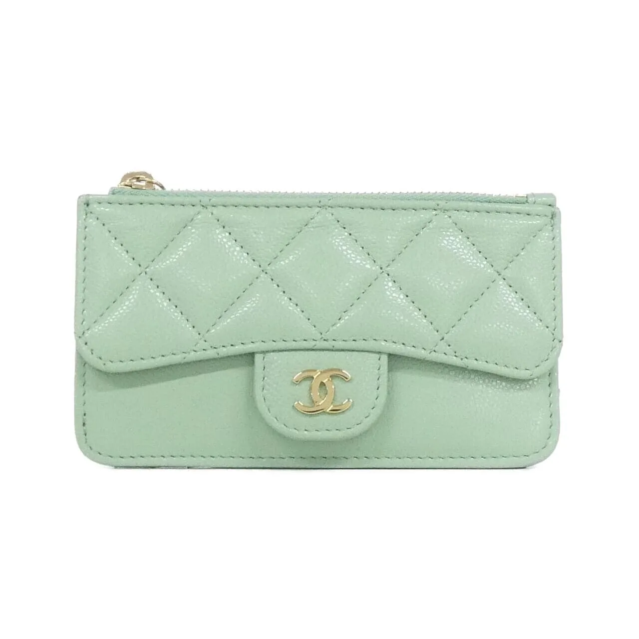 CHANEL Timeless Classic AP2570 Card Case Grained Calfskin