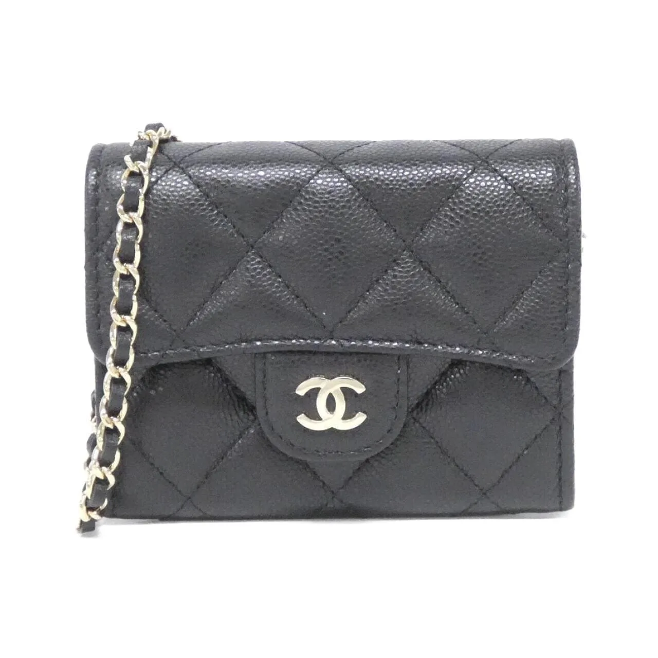 CHANEL Timeless Classic AP0238 Card Case Grained Calfskin