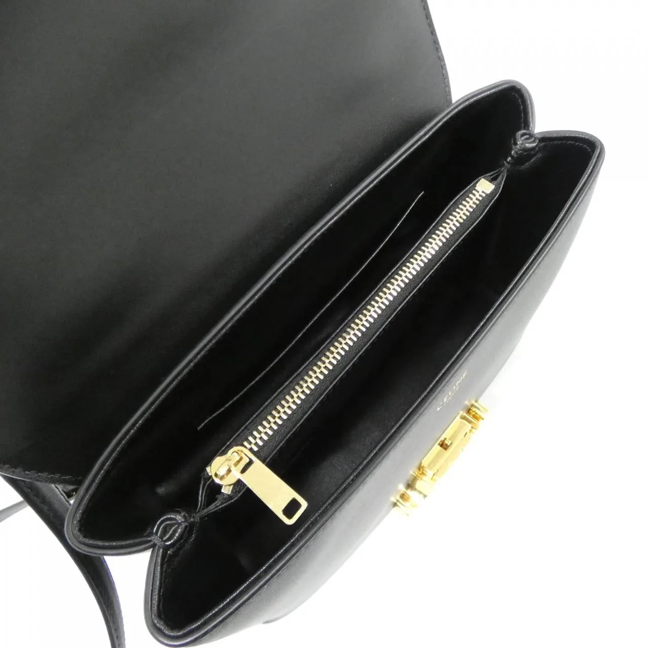 CELINE Cabas 118113FXK Handbag Black - Thumbnail 10