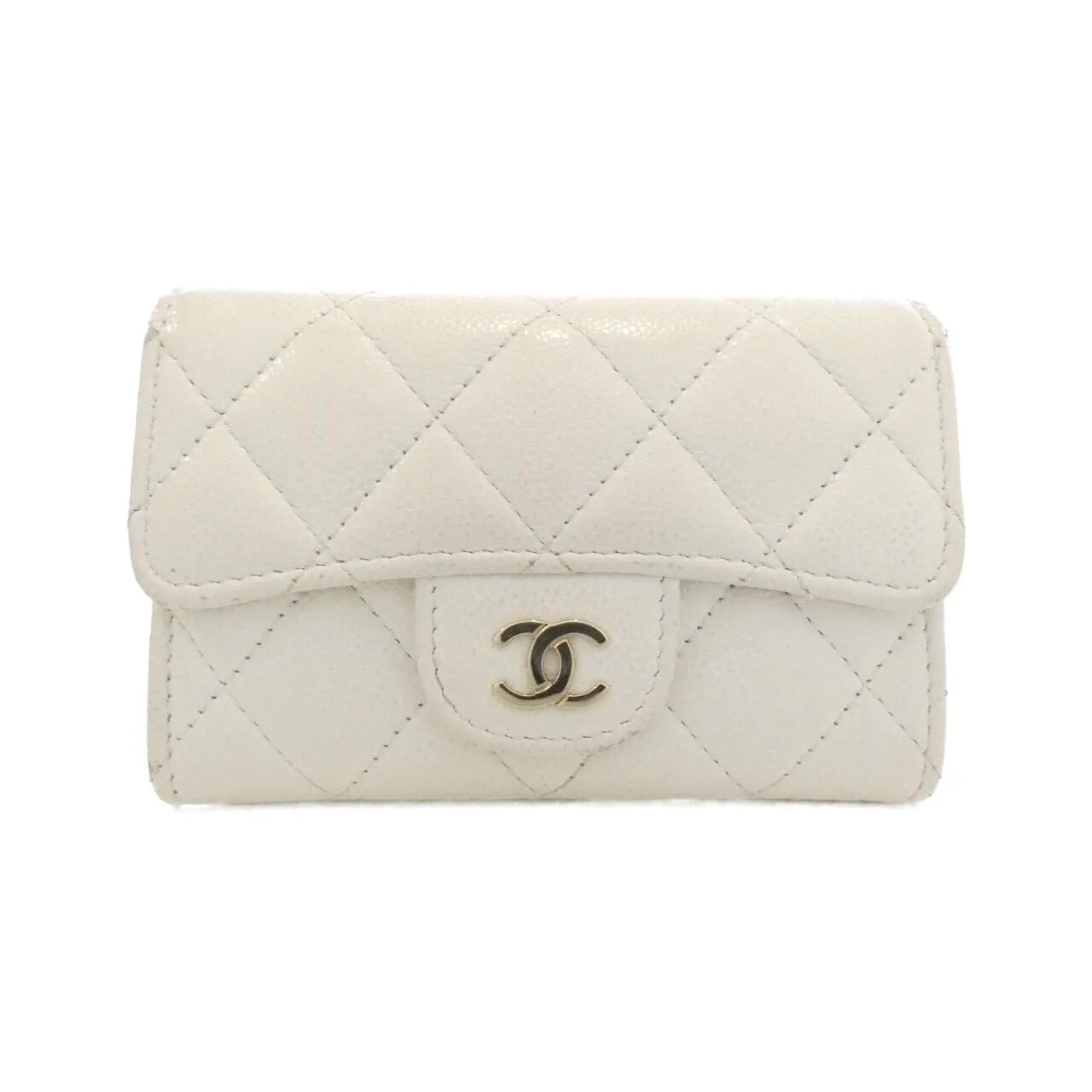 CHANEL Timeless Classic AP4096 Card Case Grained Calfskin