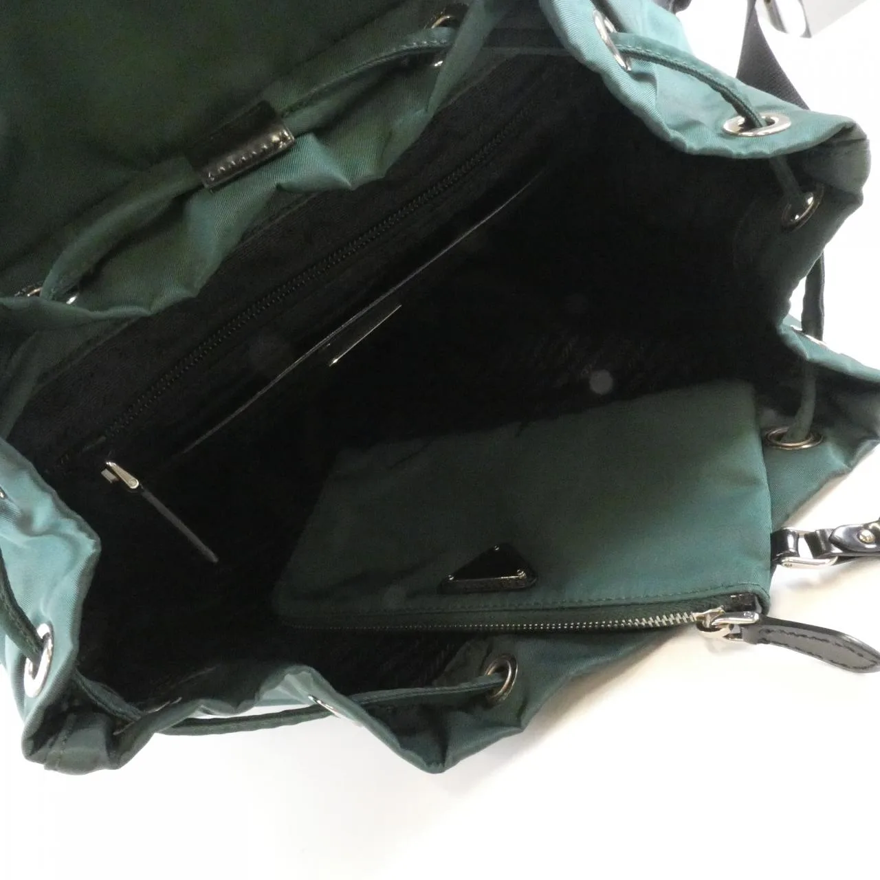 PRADA 1BZ811 Backpack Black Rank B - Thumbnail 6