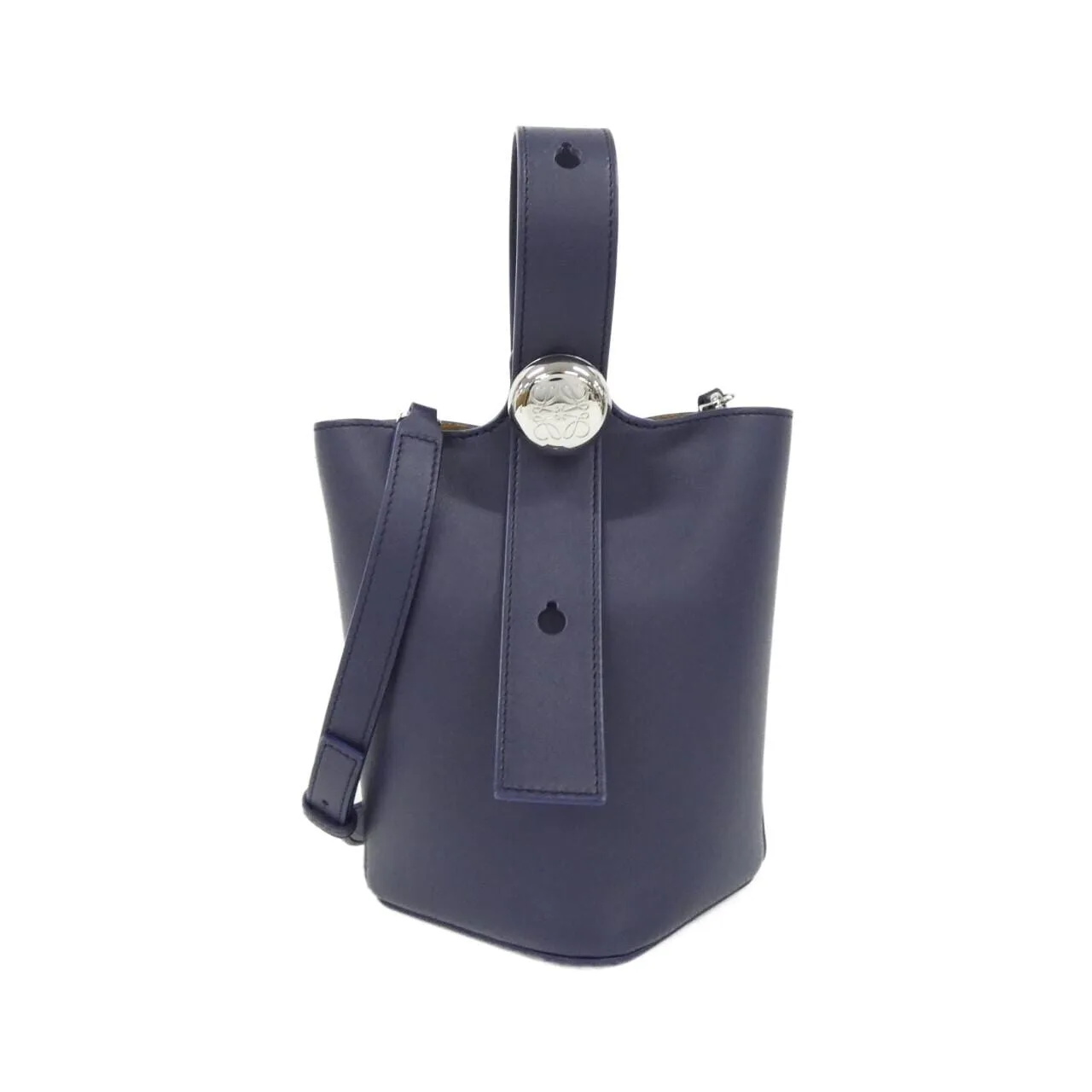 LOEWE AANBBBMX01 Shoulder Black