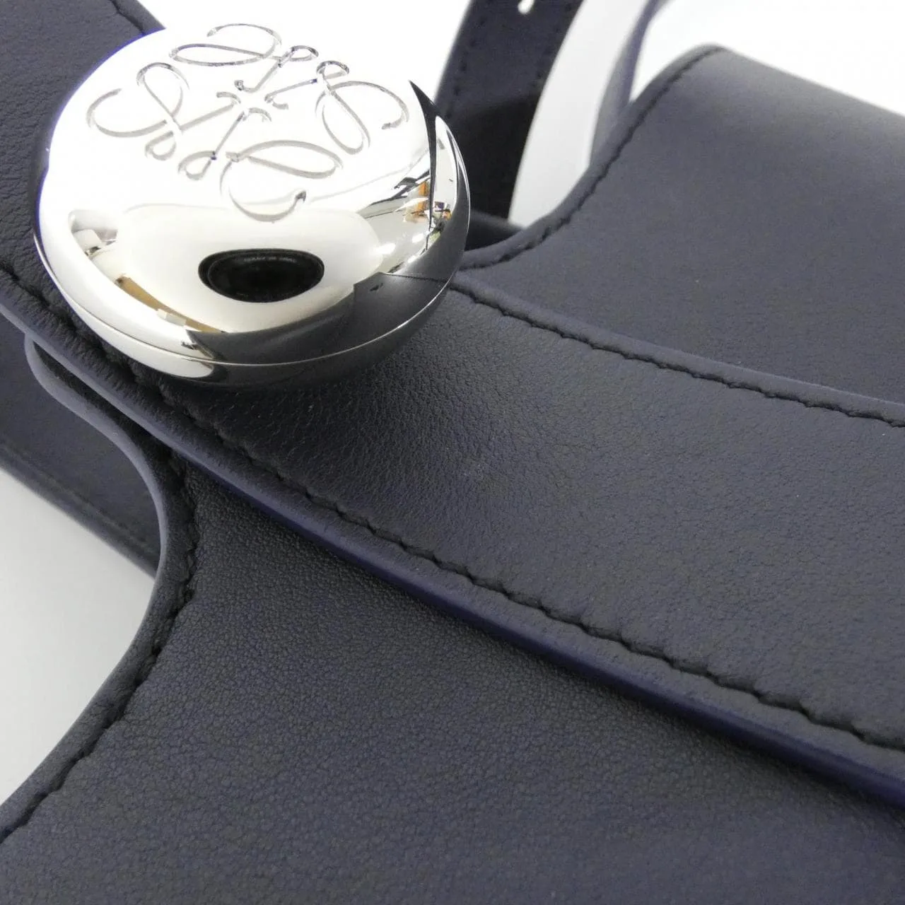 LOEWE AANBBBMX01 Shoulder Black Rank A - Thumbnail 4