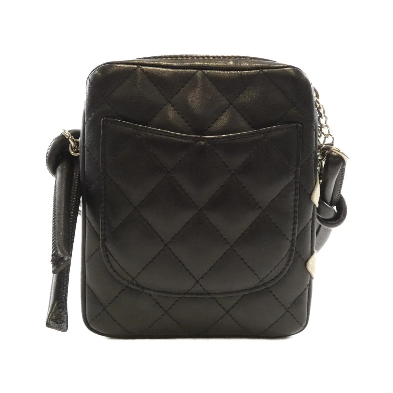 CHANEL Cambon 25177 Shoulder 黑色 中古品B - 縮圖 2