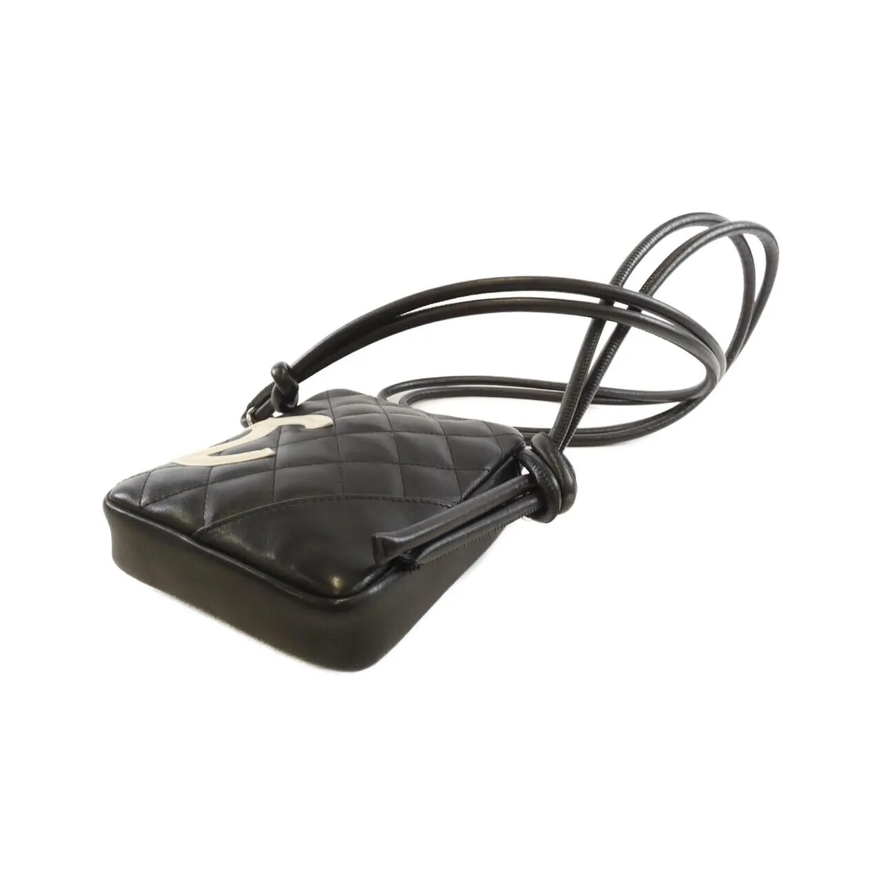 CHANEL Cambon 25177 Shoulder 黑色 中古品B - 縮圖 3