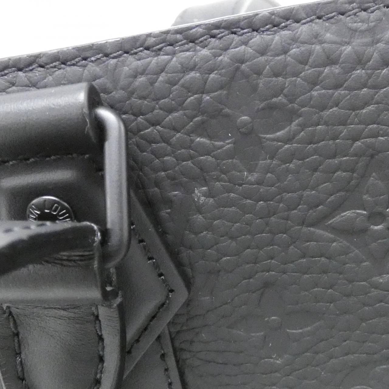 LOUIS VUITTON M24786 Handbag Monogram 黑色 Monogram 中古品A - 縮圖 4