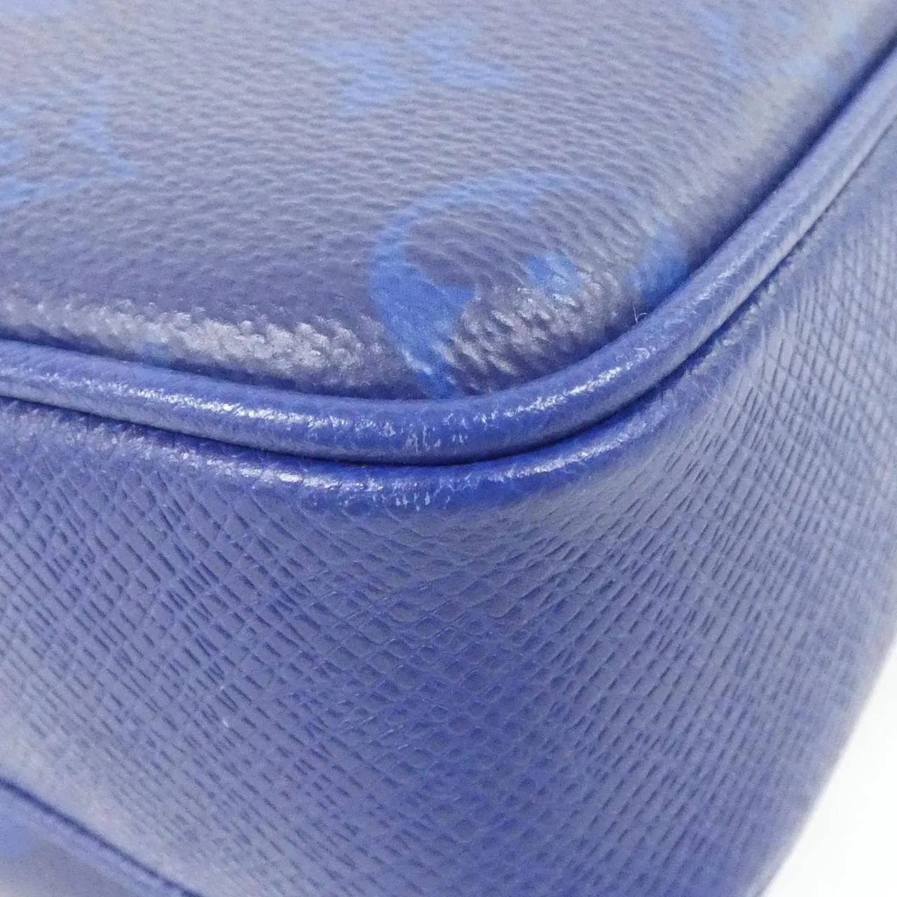 LOUIS VUITTON M30242 Shoulder Canvas 黑色 帆布 中古品A - 縮圖 3