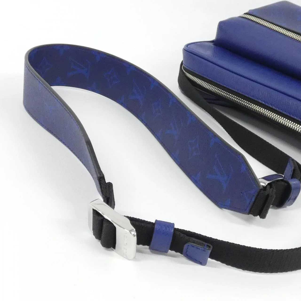 LOUIS VUITTON M30242 Shoulder Canvas 黑色 帆布 中古品A - 縮圖 5