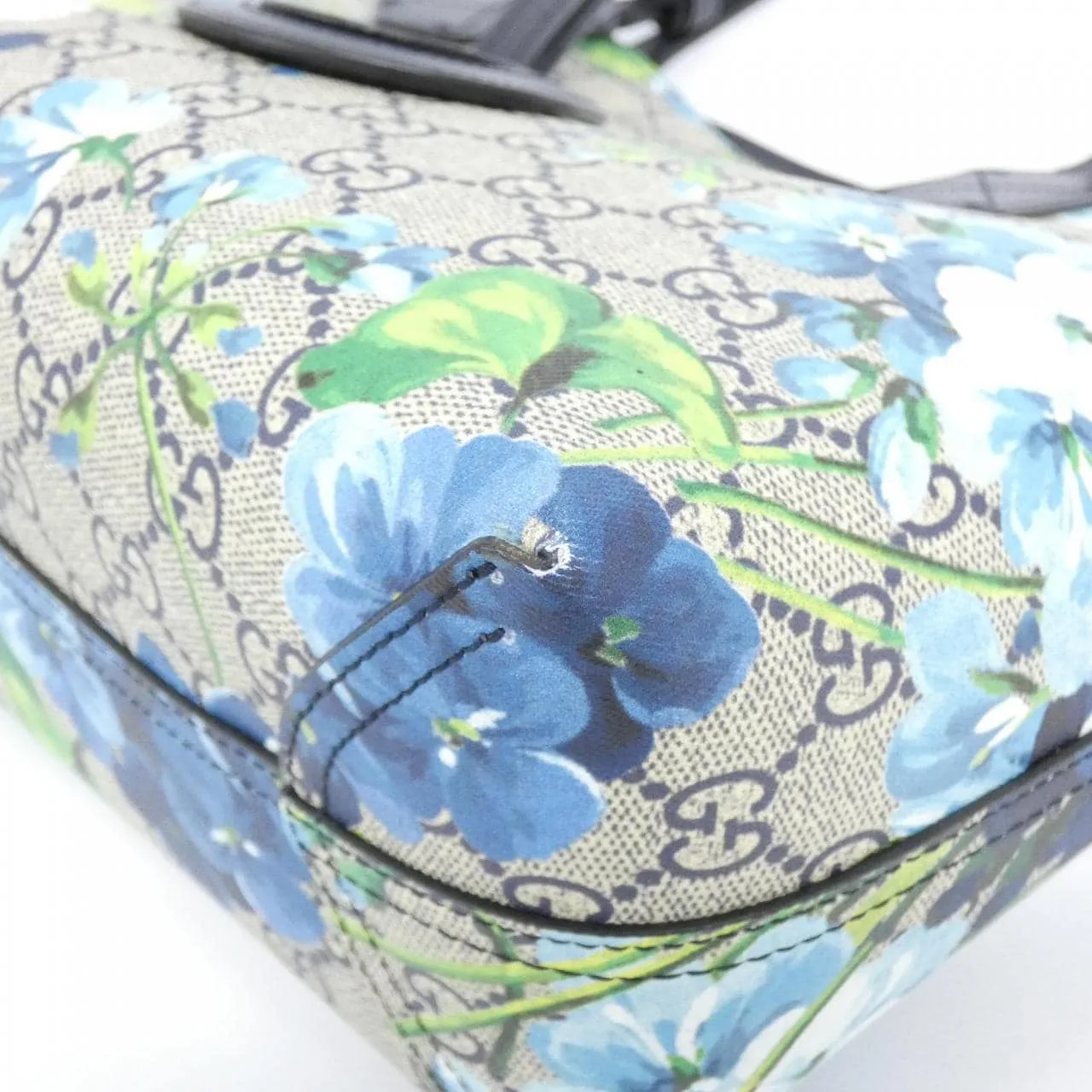 GUCCI 546323 CU71X Handbag Leather Beige Leather - Thumbnail 3