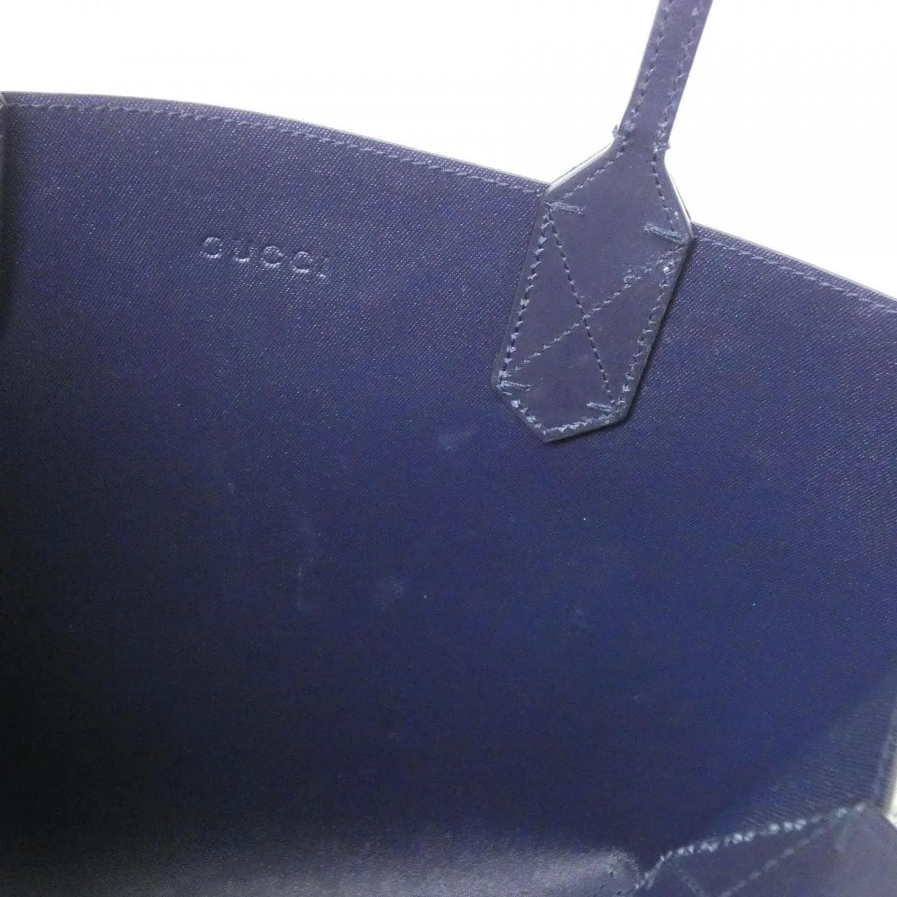 GUCCI 546323 CU71X Handbag Leather Beige Leather - Thumbnail 6