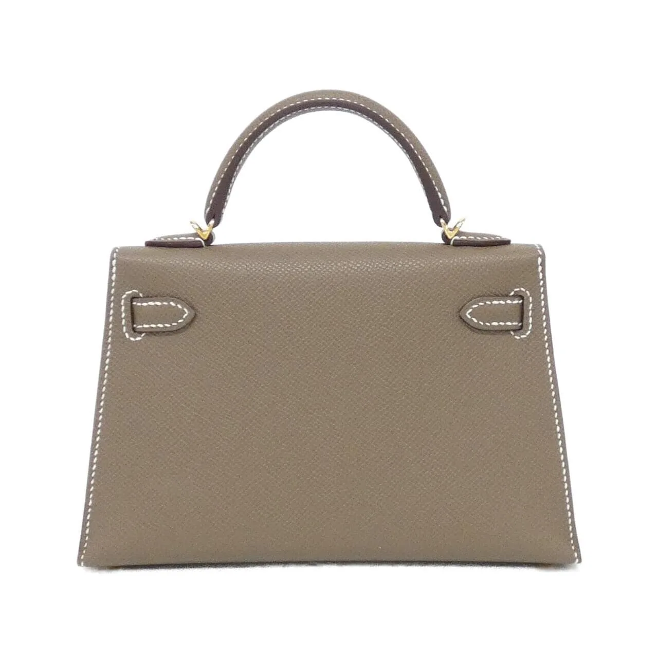 HERMES Kelly 071302CC Handbag Epsom Etoupe Epsom 皮 未使用品 - 縮圖 2