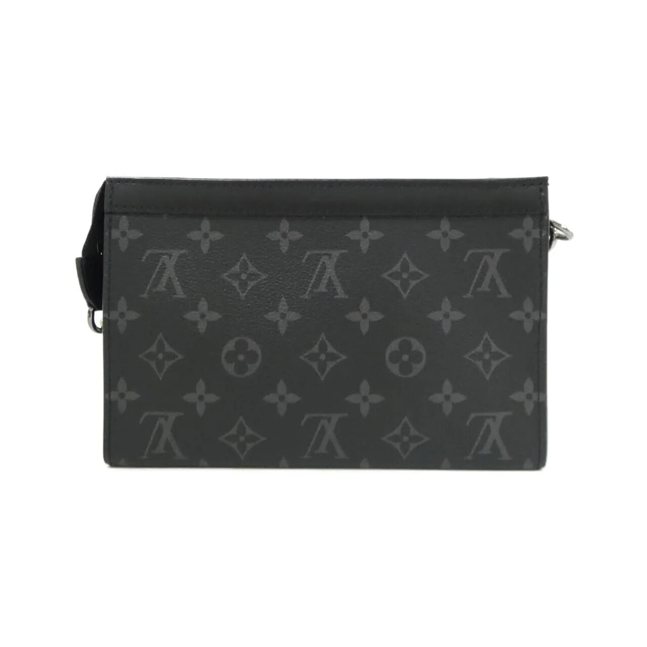 LOUIS VUITTON Eclipse M81124 Shoulder Monogram 黑色 Monogram 中古品A - 縮圖 2