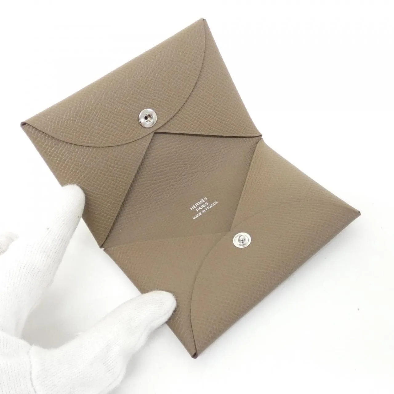 HERMES 044164CK Card Case Epsom 2