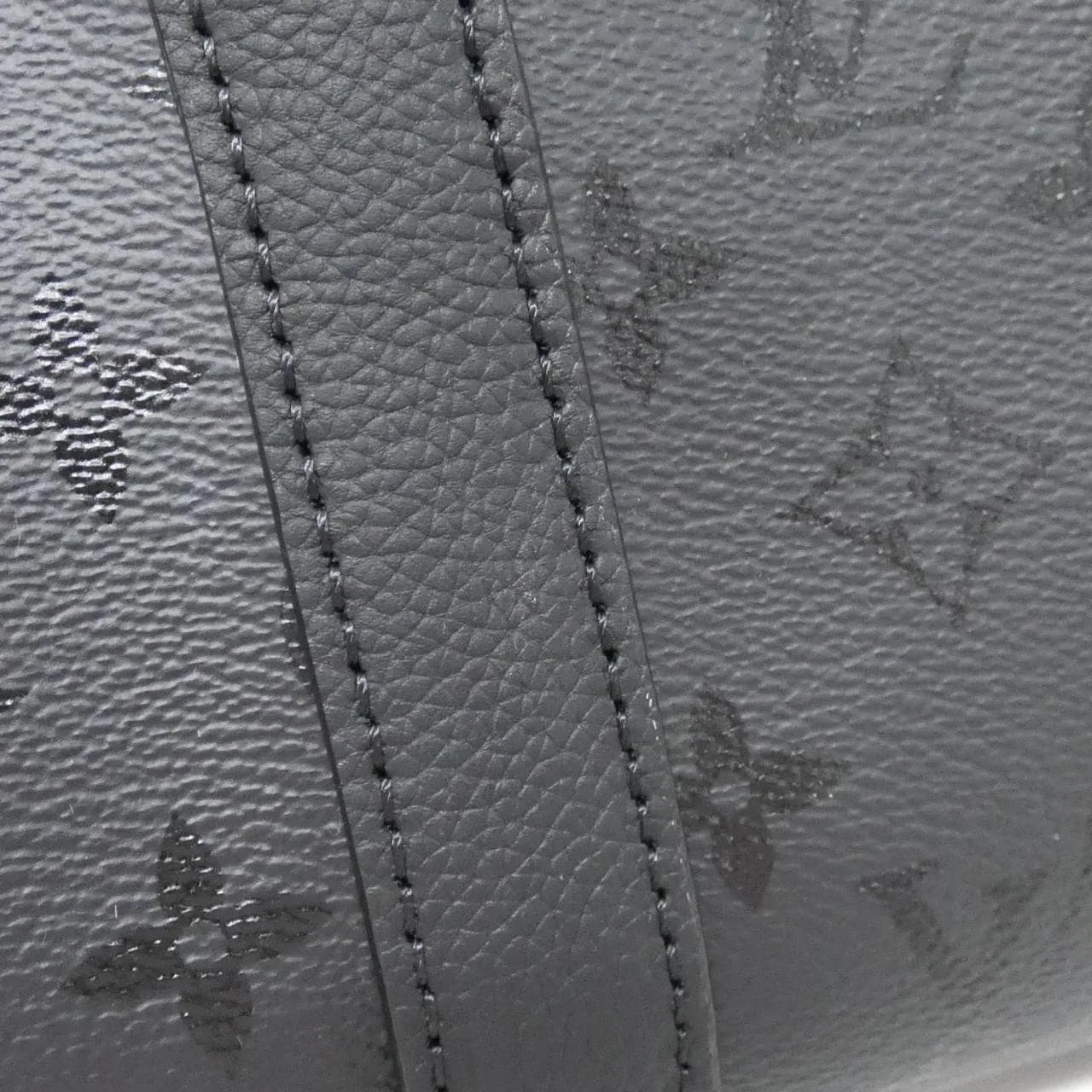 LOUIS VUITTON Keepall M28369 波士頓包 Monogram 黑色 Monogram 中古品A - 縮圖 3