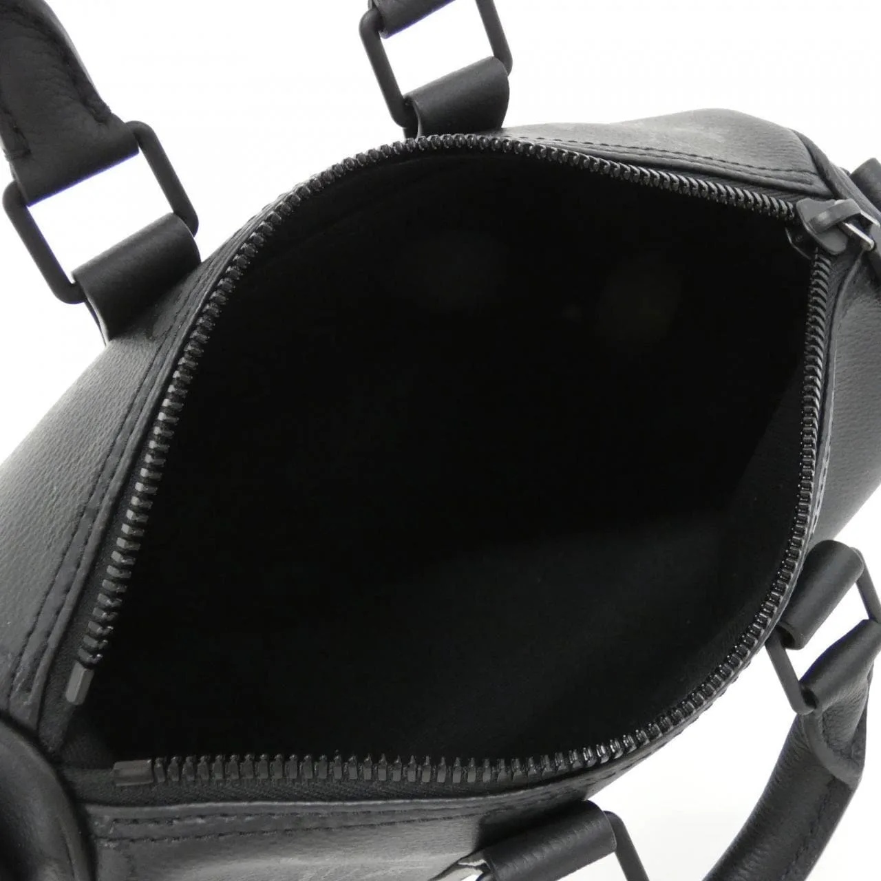 LOUIS VUITTON Keepall M28369 波士頓包 Monogram 黑色 Monogram 中古品A - 縮圖 6