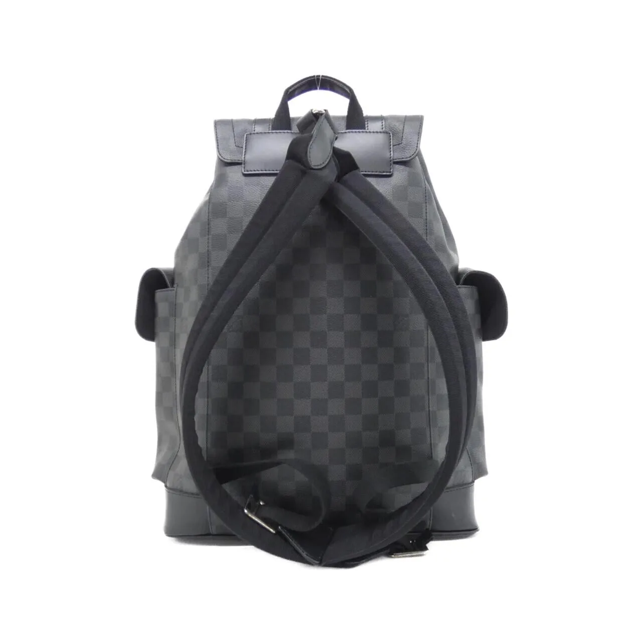 LOUIS VUITTON Christopher N41379 背包 Damier 黑色 Damier 中古品A - 縮圖 2