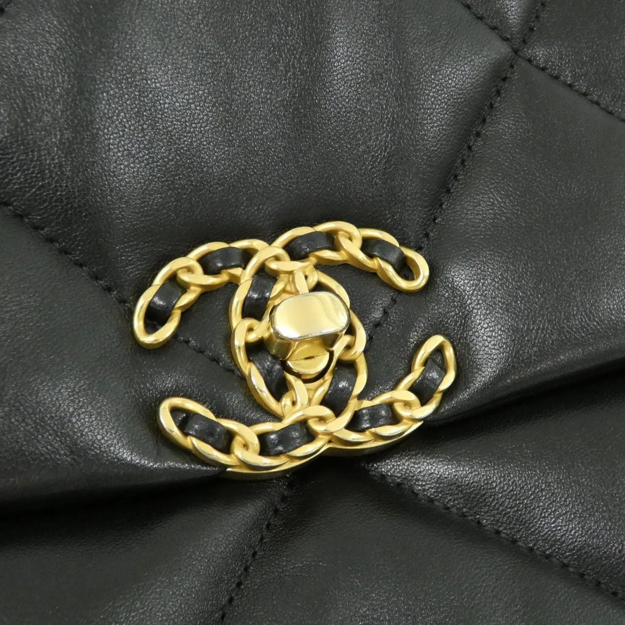 CHANEL Chanel 19 AS1160 Shoulder Lambskin 5