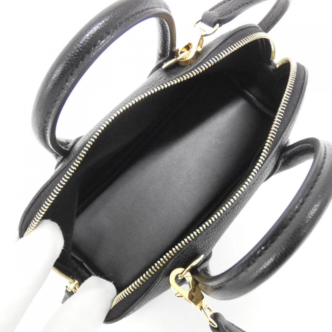 HERMES Bolide 073444CC Handbag Black Unused - Thumbnail 4