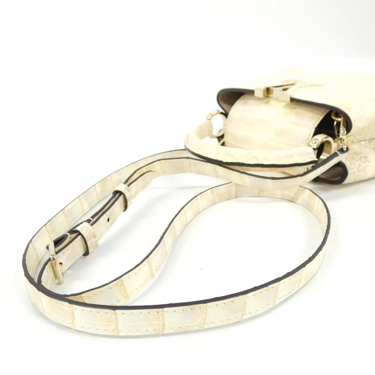 LOUIS VUITTON Capucines 手提包 皮革 4
