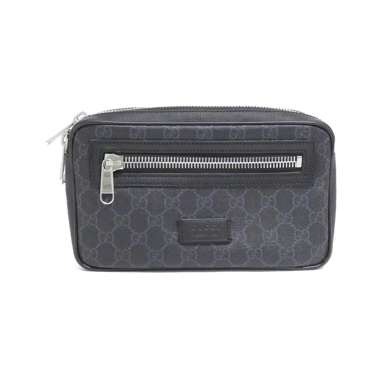 GUCCI 474293 K9RRN Belt Canvas Black