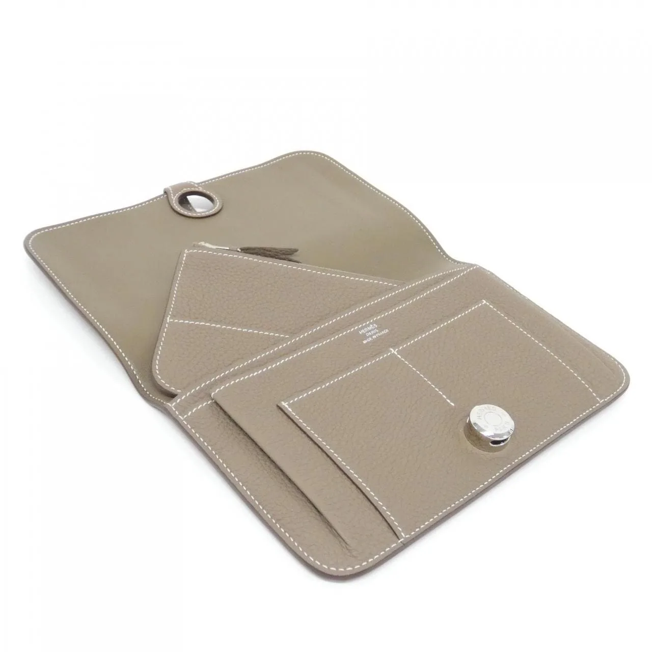 HERMES 043070CK Wallet Togo 4