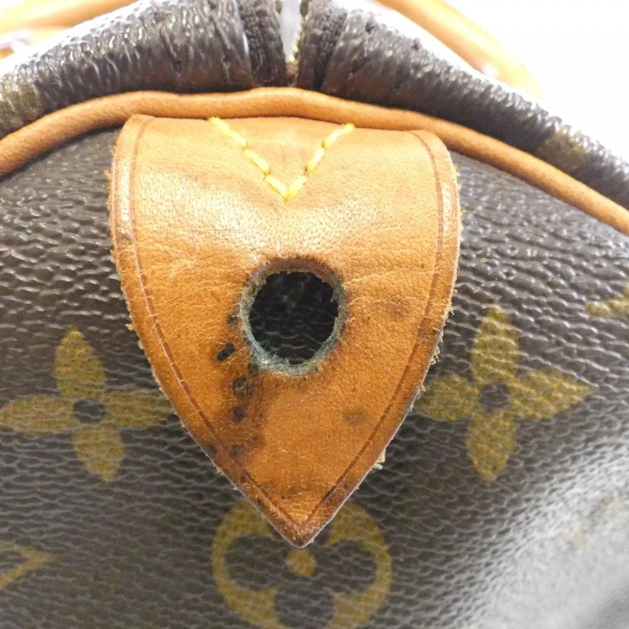 LOUIS VUITTON Speedy M41524 Boston Monogram 黑色 Monogram 中古品B - 縮圖 4