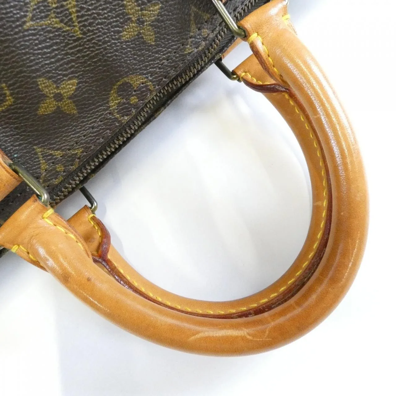 LOUIS VUITTON Speedy M41524 Boston Monogram 黑色 Monogram 中古品B - 縮圖 6