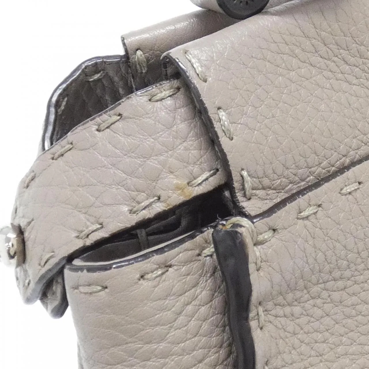 FENDI Peekaboo 8BN290 1RM Handbag Black - Thumbnail 5