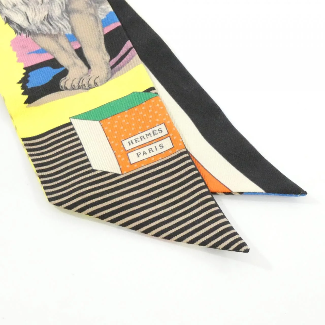 HERMES 063761S Scarf Black Rank A - Thumbnail 2