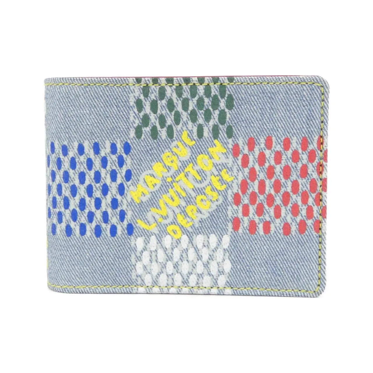 LOUIS VUITTON N00186 Coin Case Denim