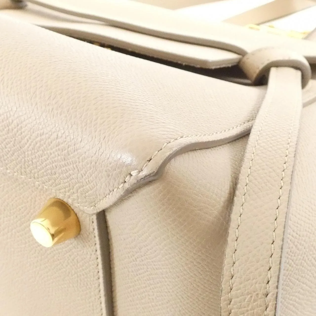 CELINE Luggage 189103ZVA Handbag Black Rank A - Thumbnail 3