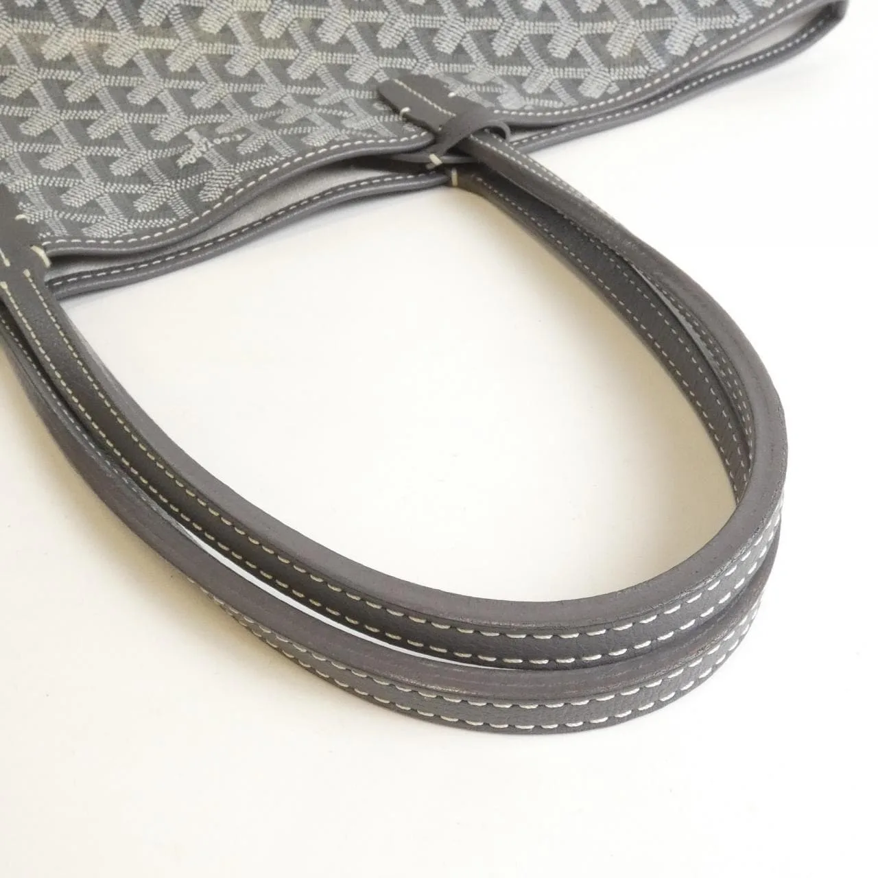 GOYARD Saint Louis AMA LOUIS PM Tote Canvas Grey Canvas - Thumbnail 5