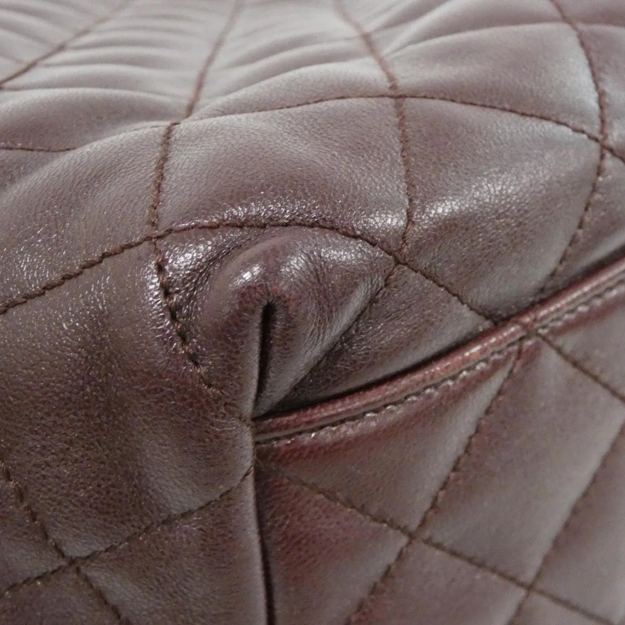 SAINT LAURENT 858191 AAANG Handbag Lambskin 黑色 羊皮 中古品A - 縮圖 3