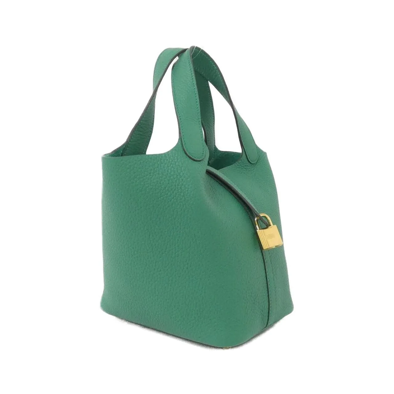 HERMES Picotin 056289CC Handbag Clemence