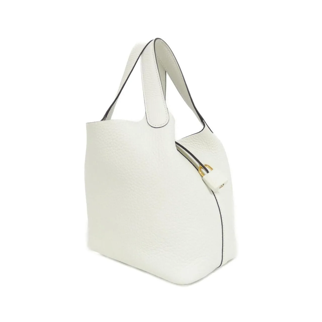 HERMES Picotin 056289CC Handbag Clemence
