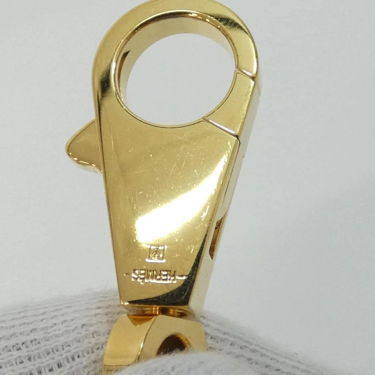 HERMES 073651CC Wallet Canvas White Canvas Rank A - Thumbnail 4