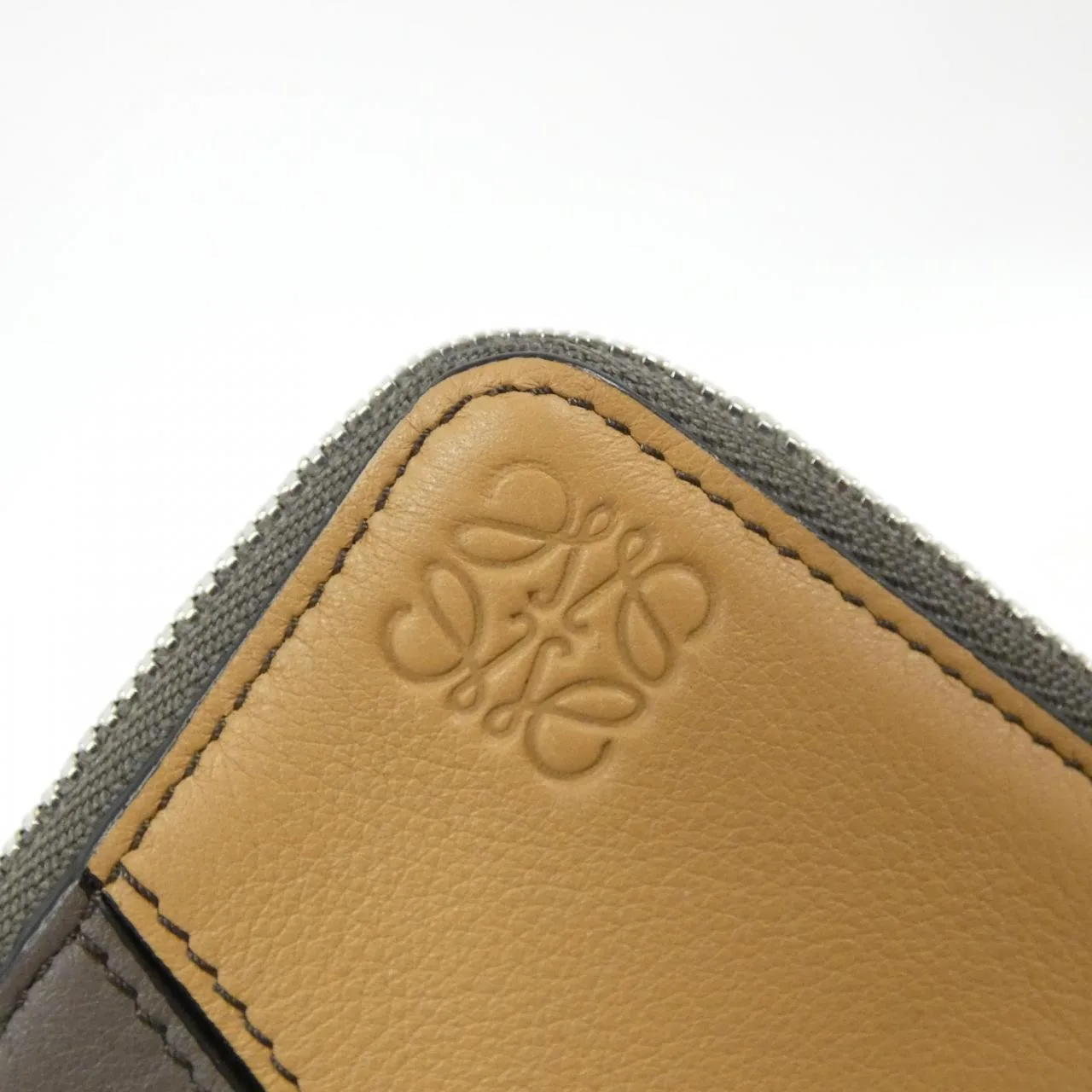 LOEWE Puzzle C510R50X01 Coin Case Black Rank A - Thumbnail 4