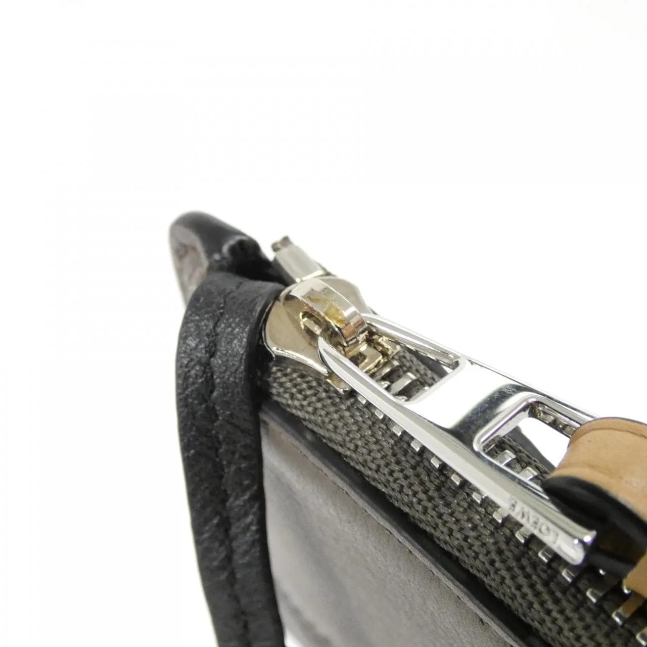 LOEWE Puzzle C510R50X01 Coin Case Black Rank A - Thumbnail 5