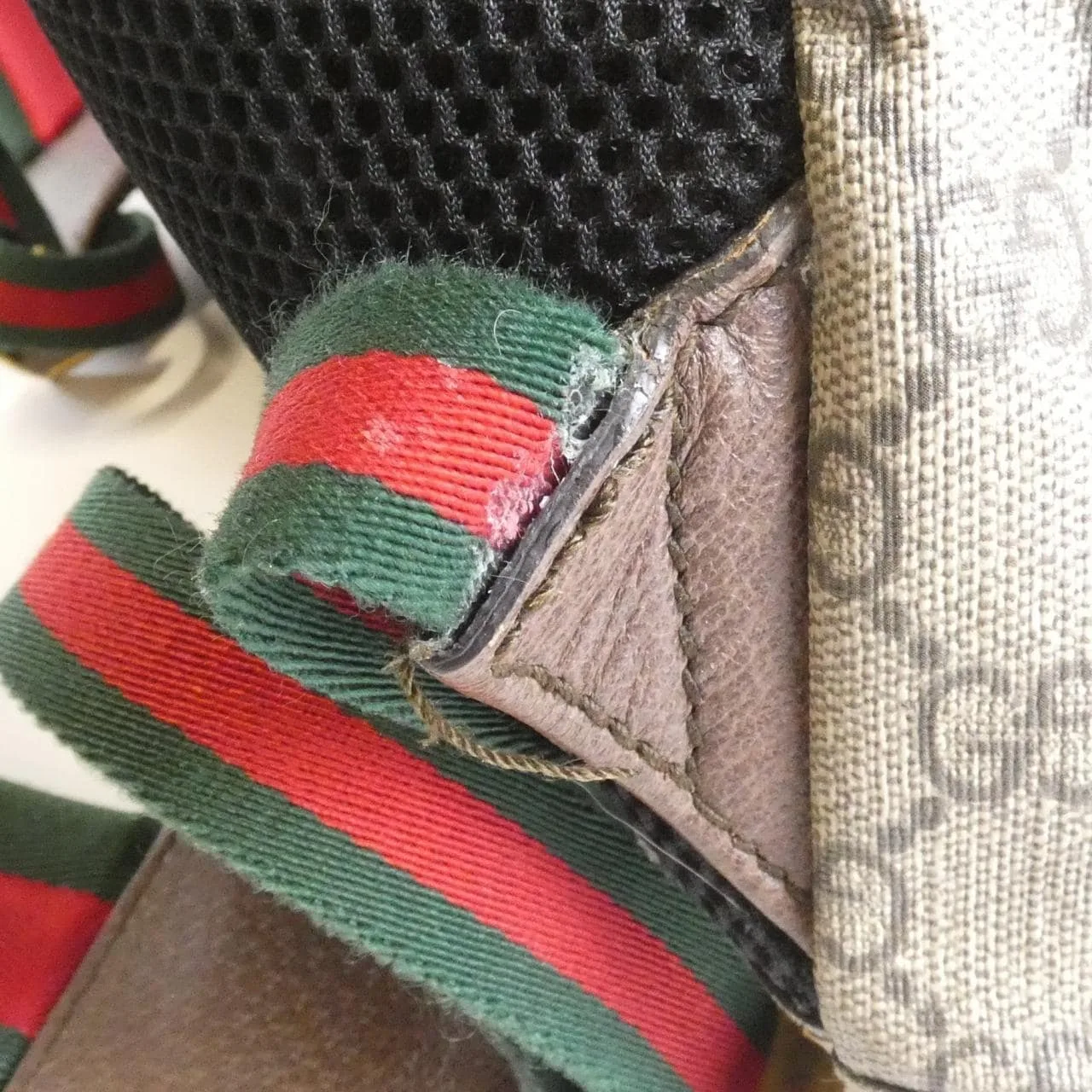 GUCCI 473869 K9RPT Backpack Canvas Black Canvas - Thumbnail 7