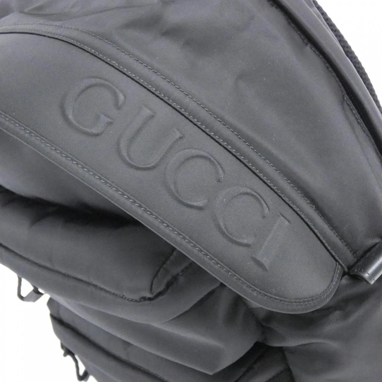 GUCCI 800265 FADR6 Backpack Nylon Black Nylon Rank A - Thumbnail 5