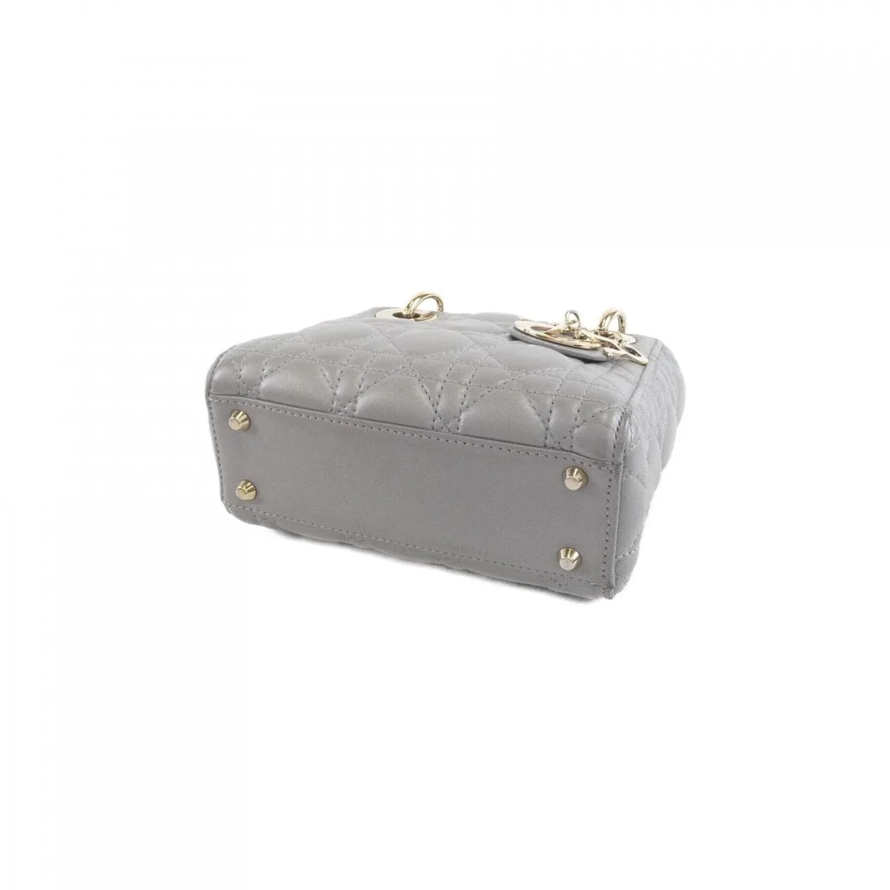 DIOR Lady Dior M0505OADU Handbag Lambskin Black Lambskin - Thumbnail 3