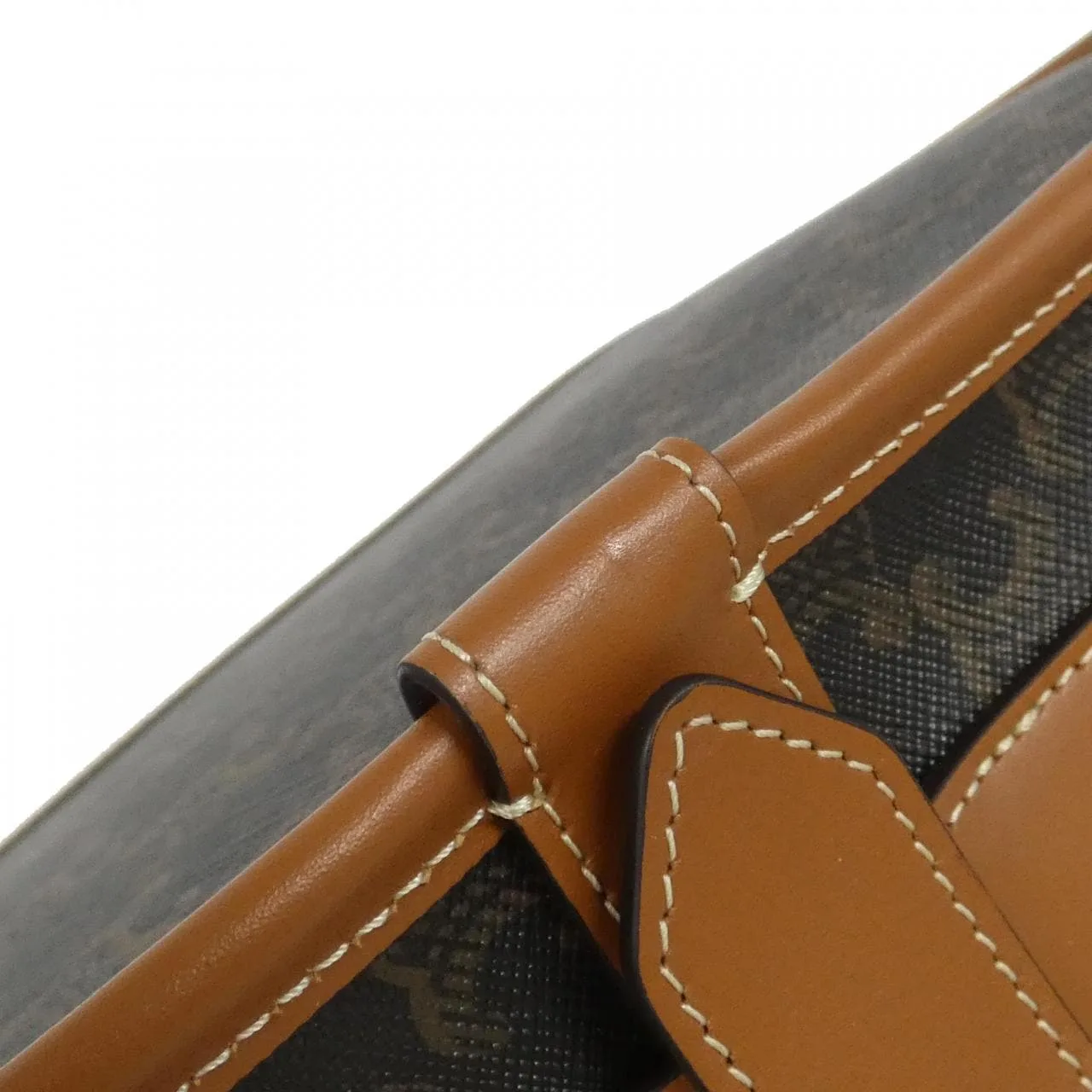 CELINE Ava 193902BZK Shoulder Canvas Black Canvas - Thumbnail 3