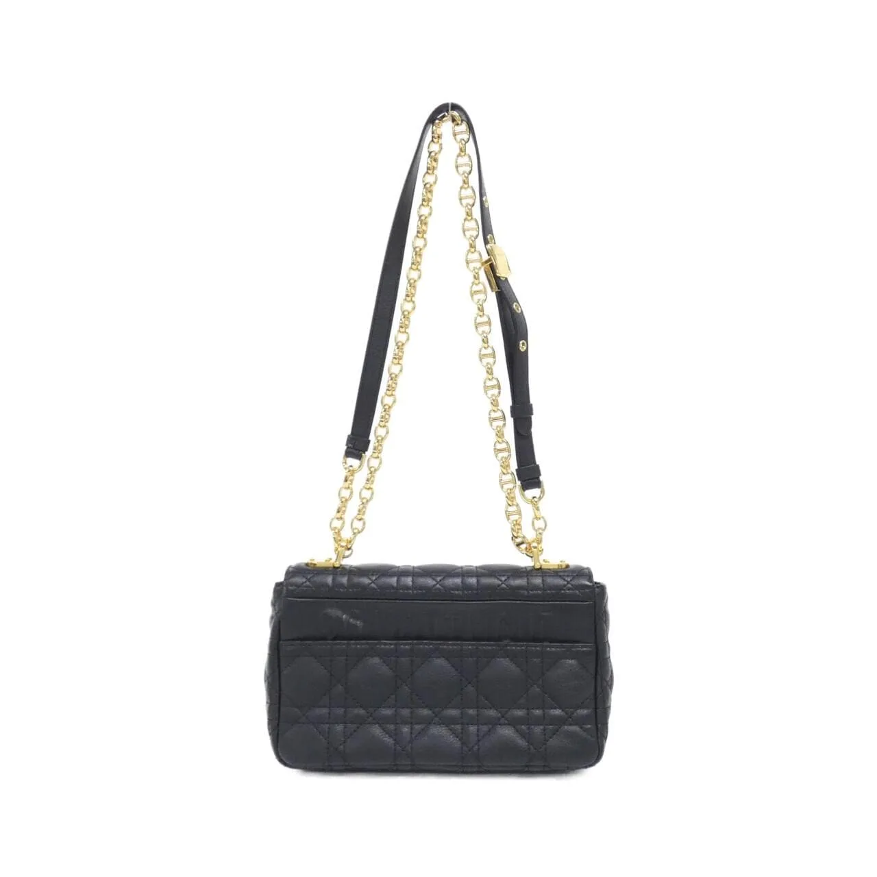 DIOR Caro M9241UWHC Shoulder Black Rank A - Thumbnail 2