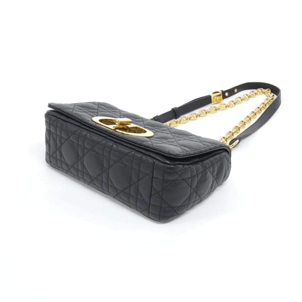 DIOR Caro M9241UWHC Shoulder Black Rank A - Thumbnail 3
