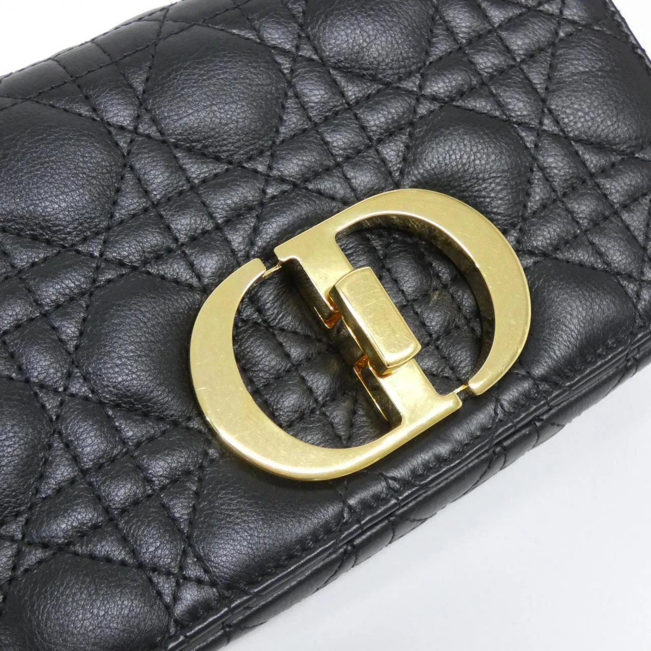 DIOR Caro M9241UWHC Shoulder Black Rank A - Thumbnail 6